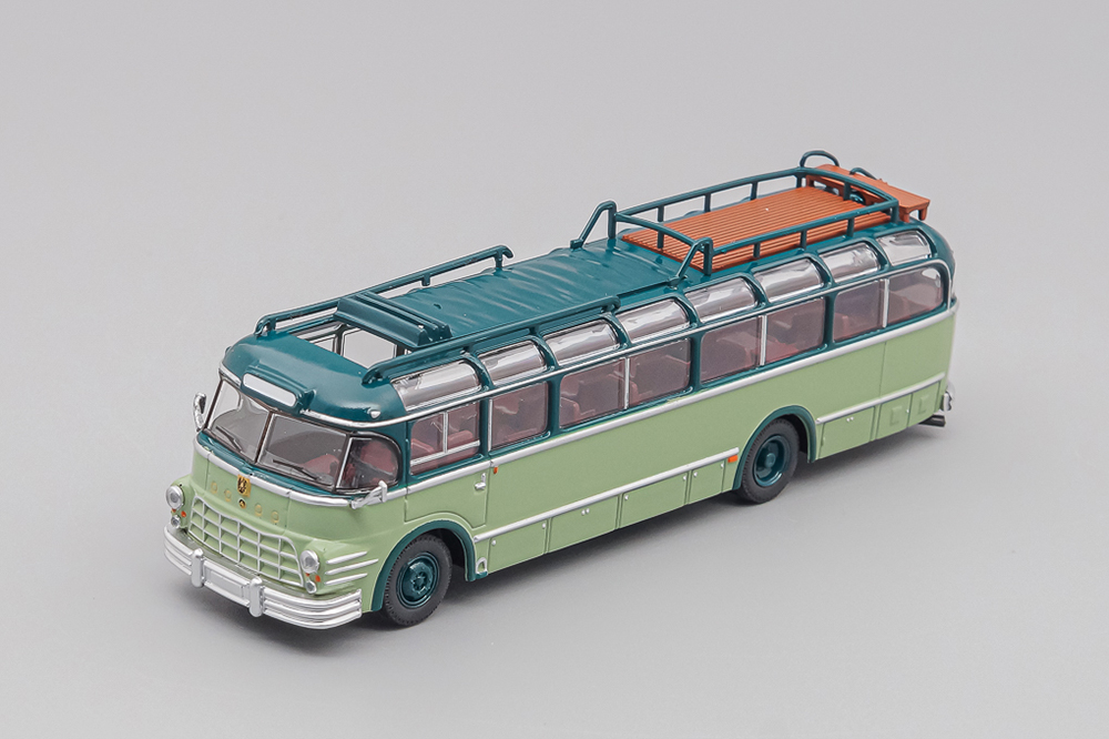 SAURER 5 GVF-U 1951, GREEN (ДЛИНА МОДЕЛИ 3-5 СМ)