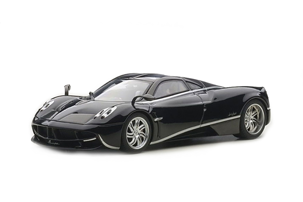 PAGANI HUAYRA 2011 BLACK/SILVER STRIPES