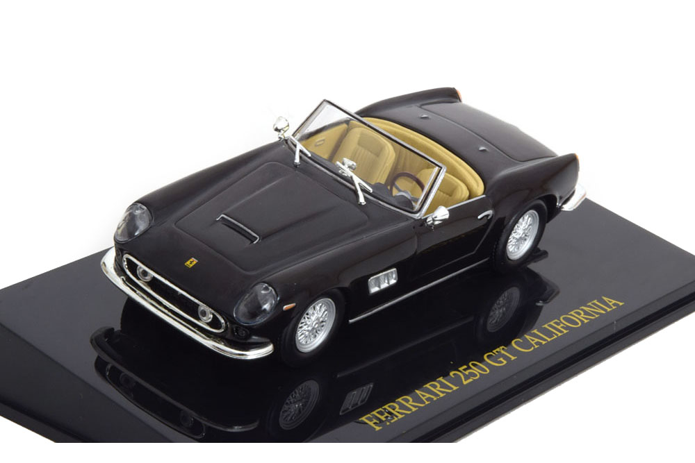 FERRARI 250 GT CALIFORNIA 1961 BLACK (ACRYL BOX)