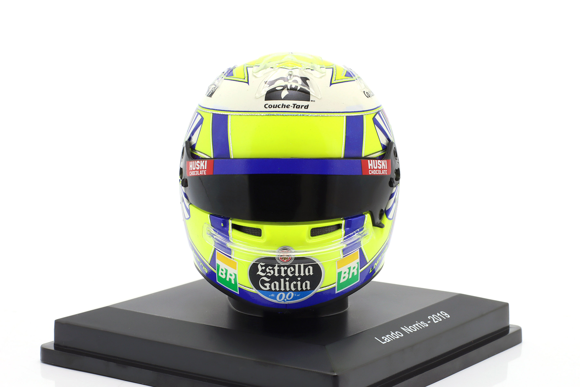 ШЛЕМ LANDO NORRIS #4 MCLAREN F1 TEAM FORMULA 1 2019 / ЛАНДО НОРРИС №4 КОМАНДА МАКЛАРЕН ФОРМУЛА-1 2019