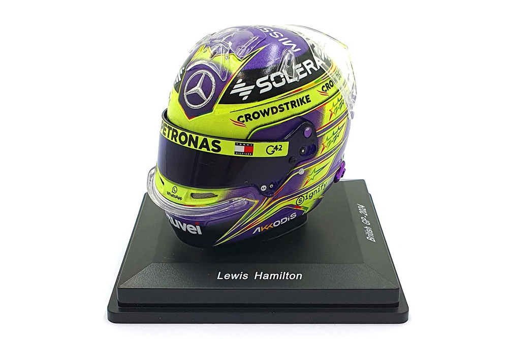 МОДЕЛЬ ШЛЕМА BELL L.HAMILTON BRITISH GP 2024 WINNER