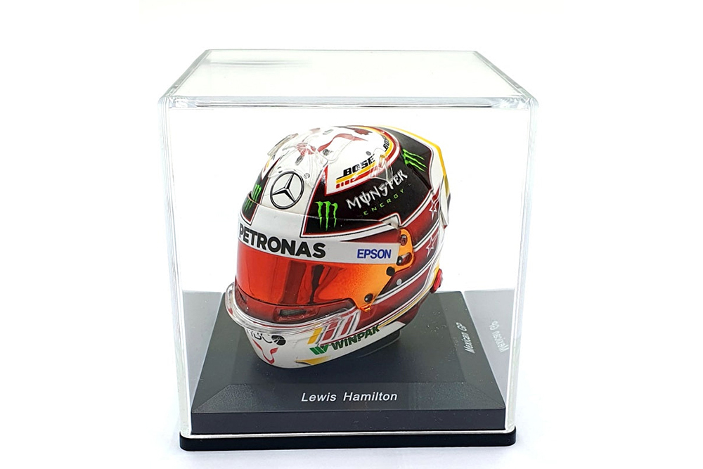 МОДЕЛЬ ШЛЕМА BELL L.HAMILTON MEXICO GP 2018 WORLD CHAMPION