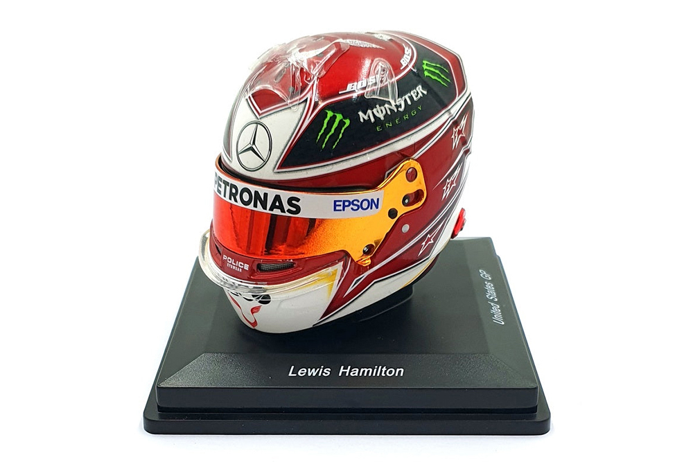 МОДЕЛЬ ШЛЕМА BELL L.HAMILTON US GP 2019 WORLD CHAMPION