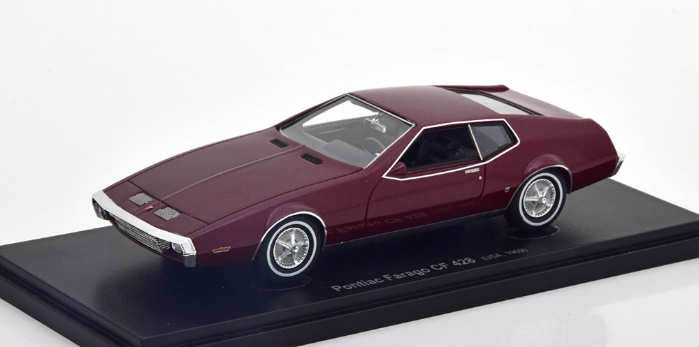 PONTIAC FARAGO CF 428 1969 DARKRED