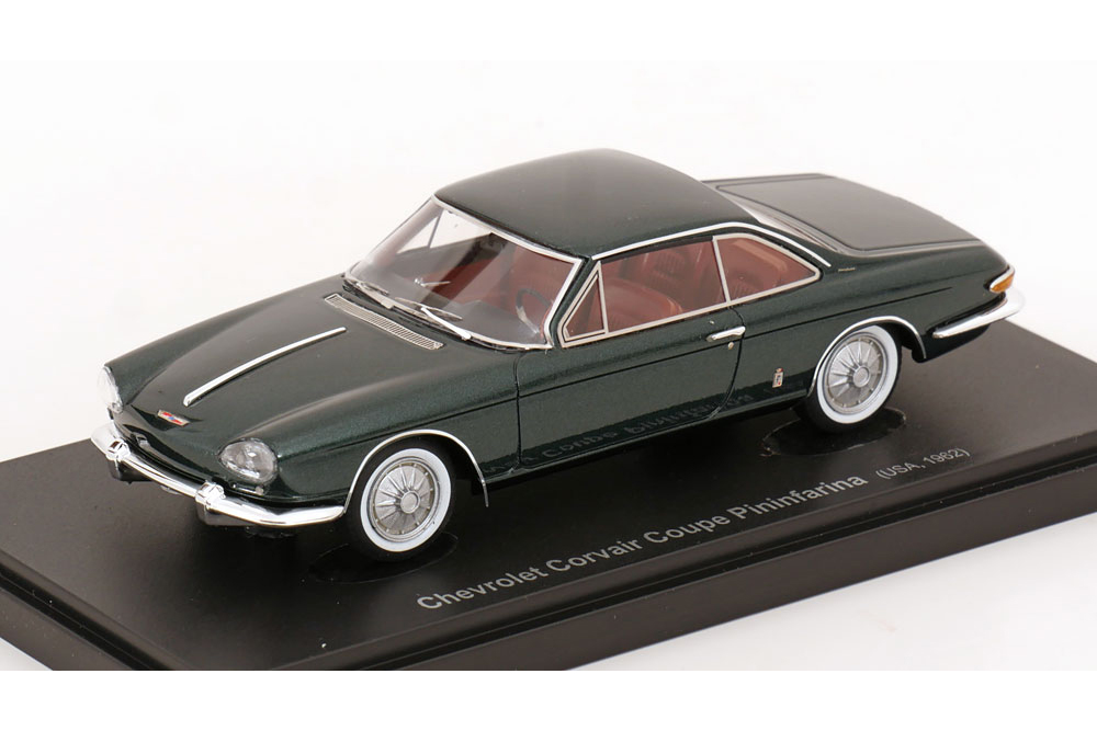 CHEVROLET CORVAIR COUPE PININFARINA 1962 DARKGREEN-METALLIC