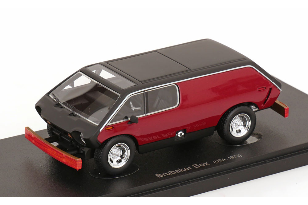 BRUBAKER BOX 1972 RED METALLIC/BLACK