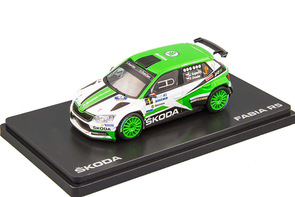 SKODA FABIA III R5 (2015) - RALLY BOHEMIA 2017 #1 KOPECKY - DRESLER