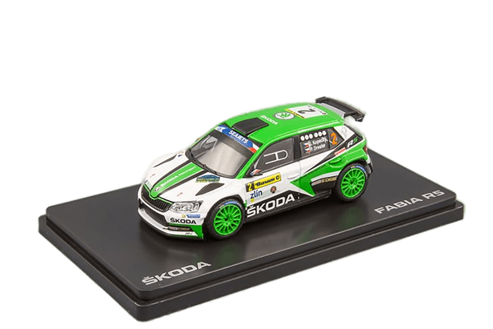 SKODA FABIA III R5 (2015) - BARUM CZECH RALLY ZLIN 2017 #2 KOPECKÝ - DRESLER