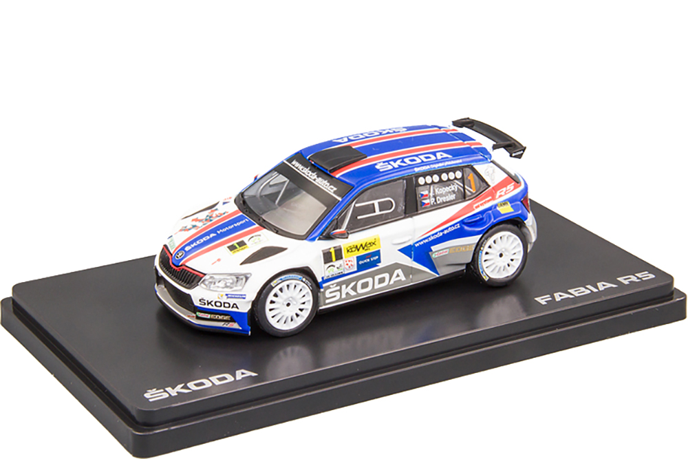 SKODA FABIA III R5 (2015) - KOWAX VALASSKA RALLY VALMEZ 2018 #1 KOPECKY - DRESLER
