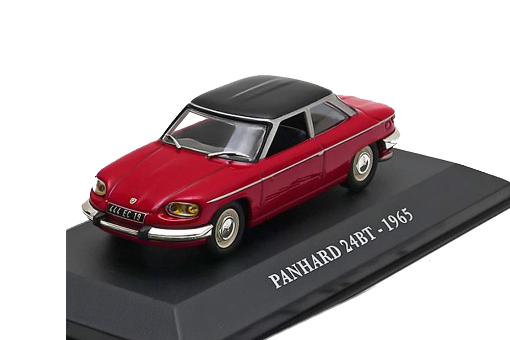 PANHARD 24 BT SALOON 1965 RED BLACK