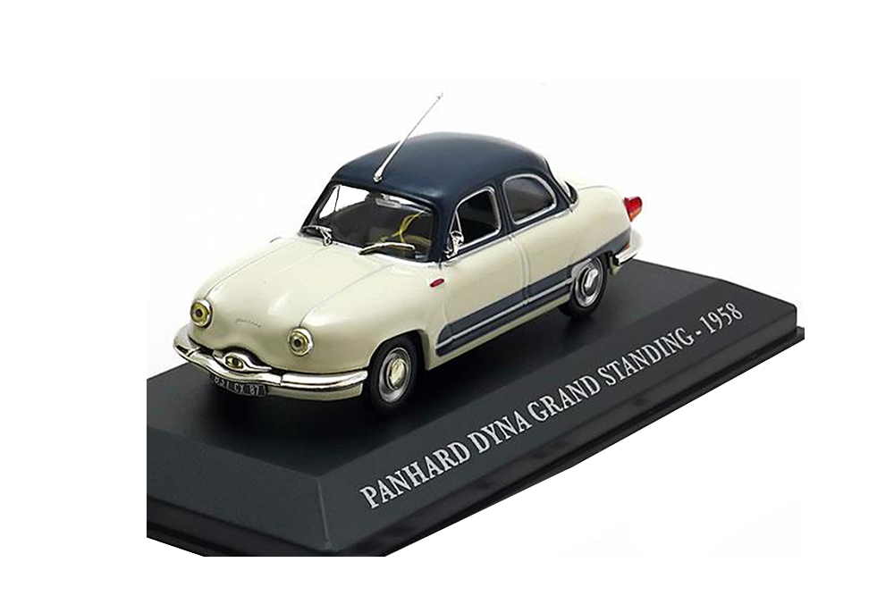 PANHARD DYNA GRAND STANDING 1958 CREME BLUE