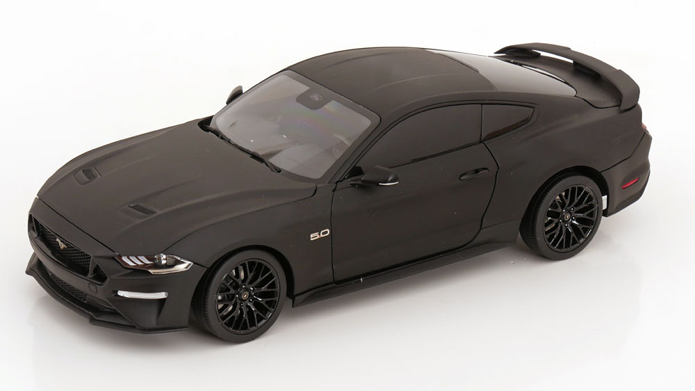 FORD MUSTANG GT WITH WIDE BODE KIT 2019 MATT-BLACK