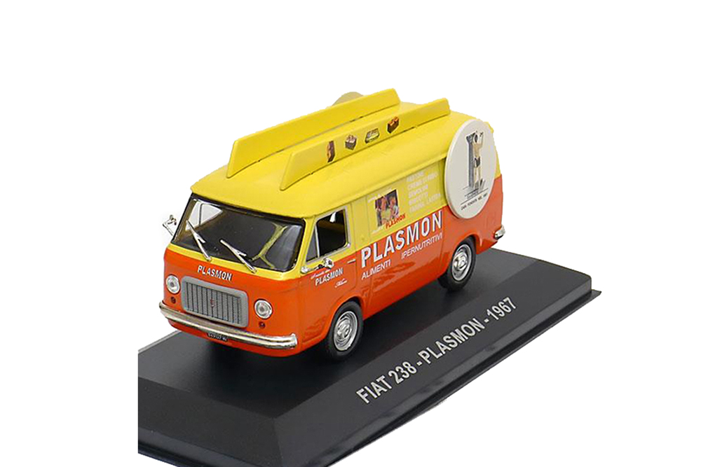 FIAT 238 PLASMON 1967 ORANGE YELLOW