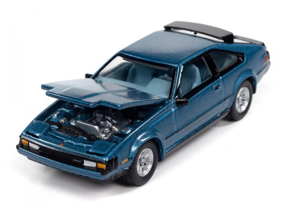 TOYOTA CELICA SUPRA 1982 LIGHT BLUE METALLIC (ДЛИНА МОДЕЛИ 6-10 СМ)