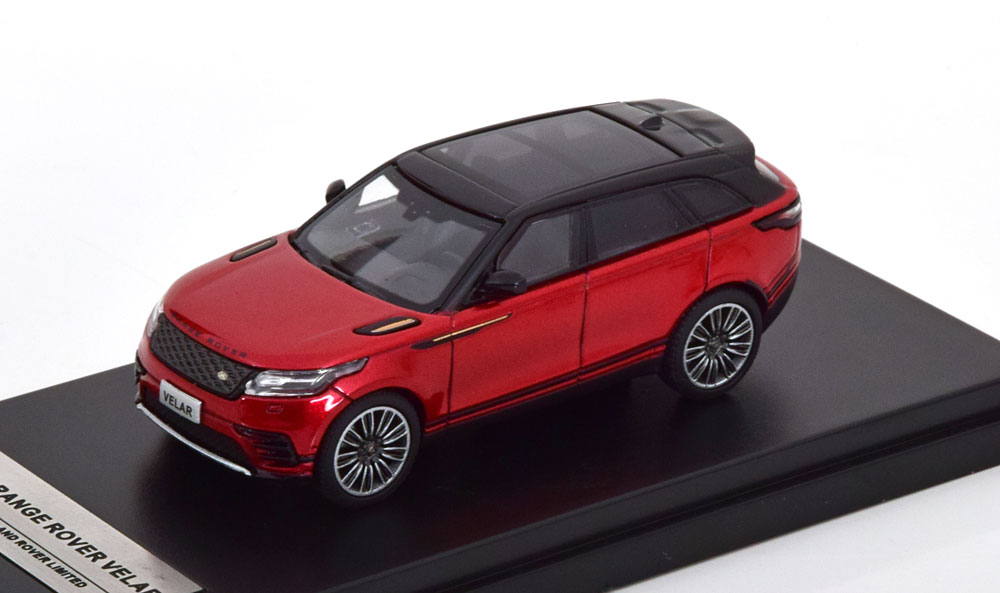 LAND ROVER RANGE ROVER VELAR 2018 REDMETALLIC BLACK (ДЛИНА МОДЕЛИ 6-10 СМ)