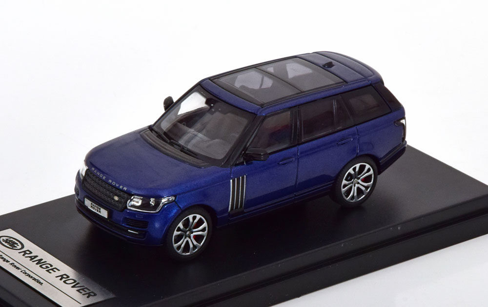 LAND ROVER RANGE ROVER SV 2017 BLUEMETALLIC (ДЛИНА МОДЕЛИ 6-10 СМ)