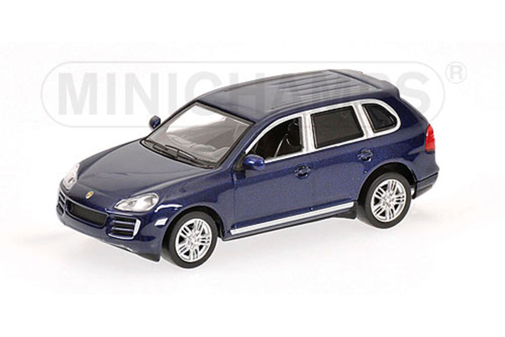 PORSCHE CAYENNE S 2006 СИНИЙ МЕТ (ДЛИНА МОДЕЛИ 6-10 СМ)