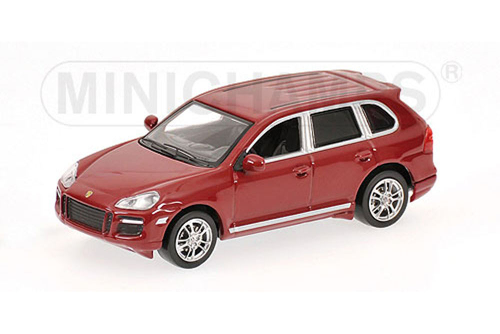 PORSCHE CAYENNE GTS 2006 КРАСНЫЙ МЕТ (ДЛИНА МОДЕЛИ 6-10 СМ)