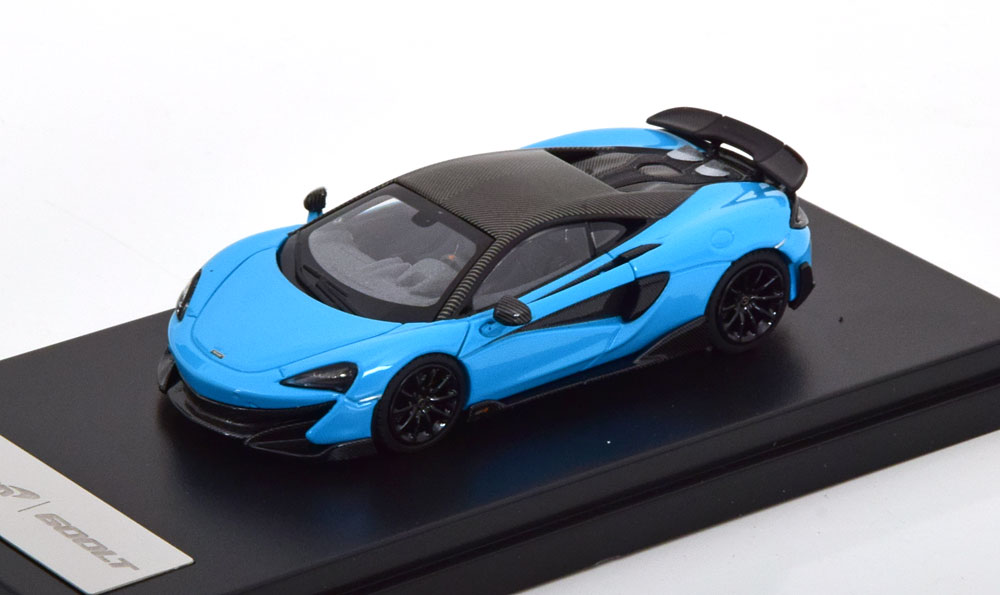 MCLAREN 600LT LIGHTBLUE-METALLIC (ДЛИНА МОДЕЛИ 6-10 СМ)