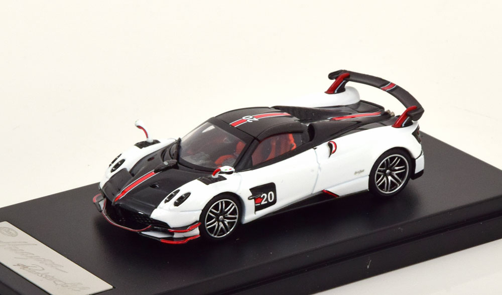 PAGANI HUAYRA ROADSTER BC WHITE CARBON (ДЛИНА МОДЕЛИ 6-10 СМ)