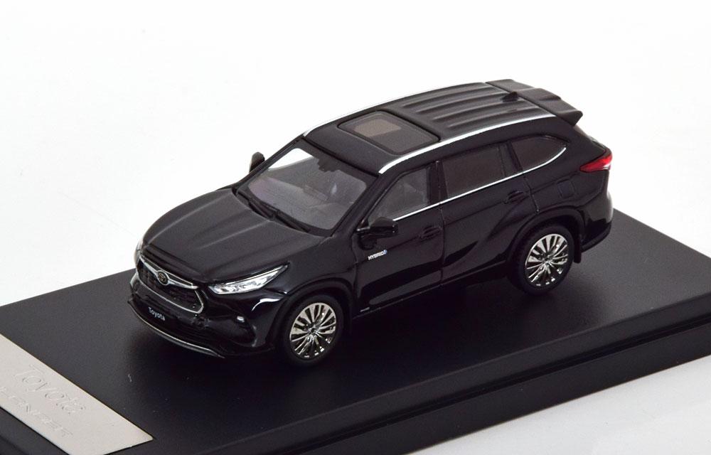 TOYOTA HIGHLANDER BLACK (ДЛИНА МОДЕЛИ 6-10 СМ)