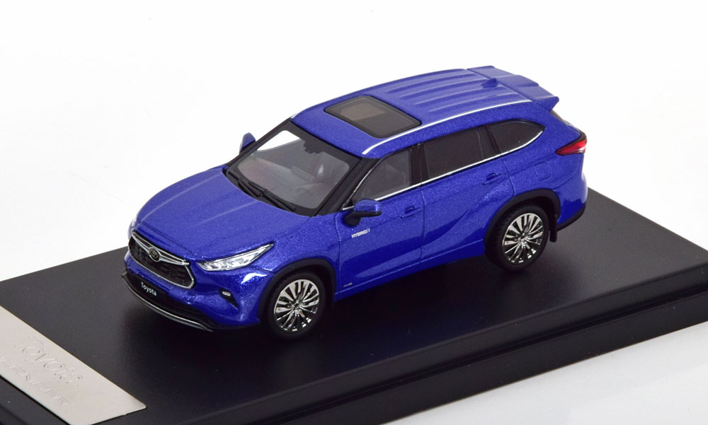 TOYOTA HIGHLANDER BLUEMETALLIC (ДЛИНА МОДЕЛИ 6-10 СМ)