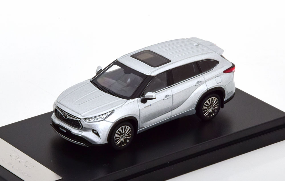 TOYOTA HIGHLANDER SILVER (ДЛИНА МОДЕЛИ 6-10 СМ)