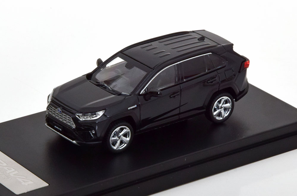 TOYOTA RAV4 HYBRID BLACK (ДЛИНА МОДЕЛИ 6-10 СМ)