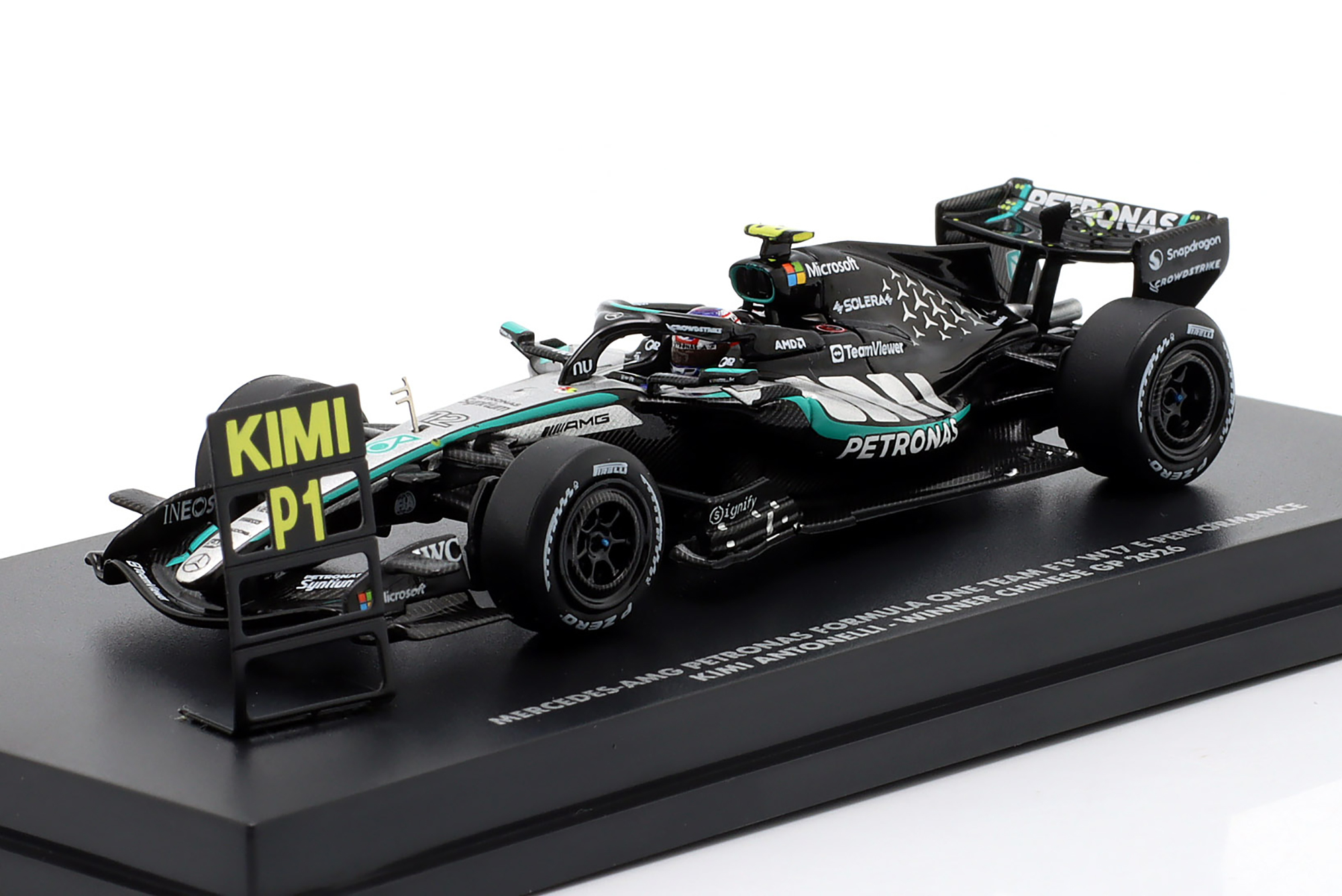 MERCEDES-AMG F1 W17 #12 WINNER CHINA GP FORMULA 1 2026 KIMI ANTONELLI / МЕРСЕДЕС-АМГ ФОРМУЛА-1 W17 ПОБЕДИТЕЛЬ ГРАН-ПРИ КИТАЯ КИМИ АНТОНЕЛЛИ