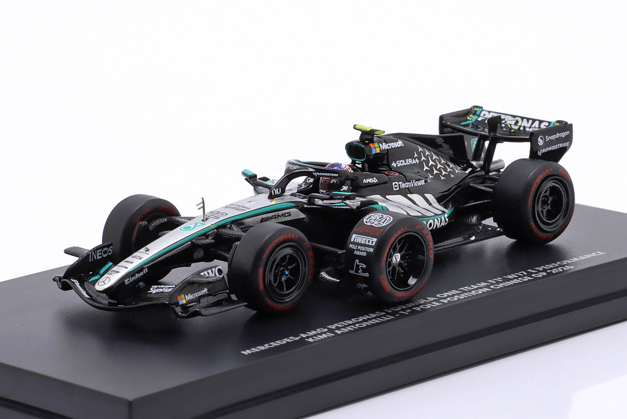 MERCEDES-AMG F1 W17 #12 WINNER CHINA GP FORMULA 1 2026 KIMI ANTONELLI / МЕРСЕДЕС-АМГ ФОРМУЛА-1 W17 ПОБЕДИТЕЛЬ ГРАН-ПРИ КИТАЯ КИМИ АНТОНЕЛЛИ