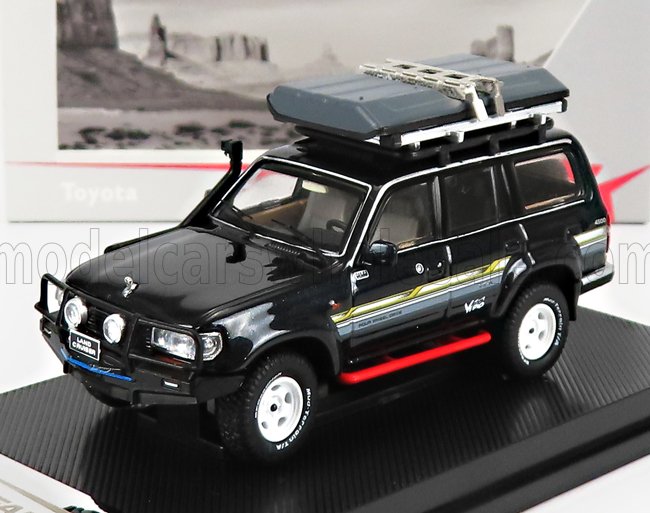TOYOTA LAND CRUISER J8 1990, BLACK (ДЛИНА МОДЕЛИ 6-10 СМ)