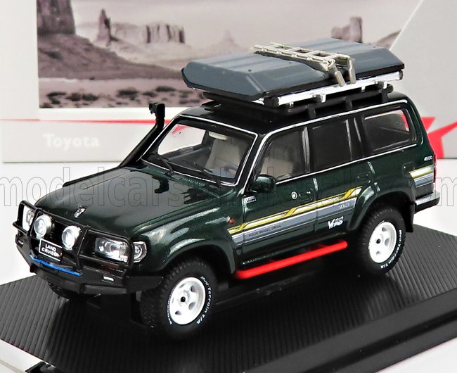 TOYOTA LAND CRUISER J8 1990, GREEN (ДЛИНА МОДЕЛИ 6-10 СМ)