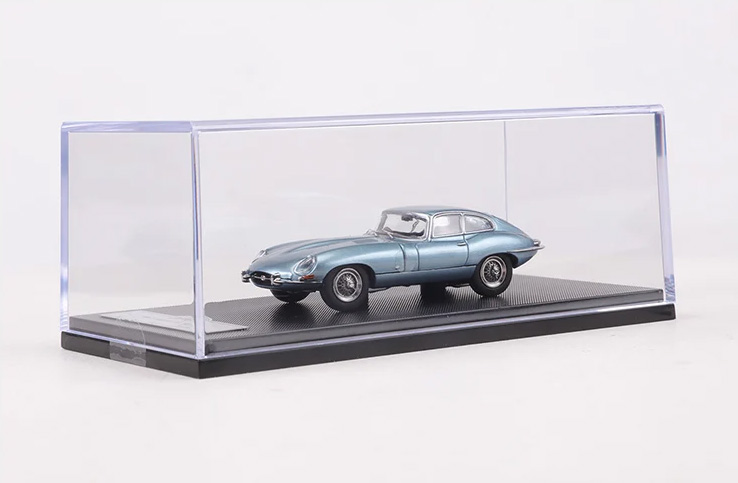 JAGUAR E-TYPE HARDTOP 1961, LIGHT BLUE (ДЛИНА МОДЕЛИ 6-10 СМ)