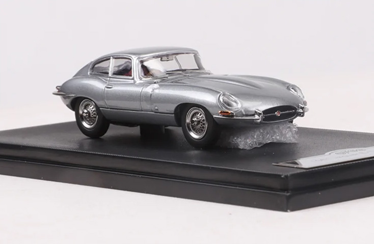 JAGUAR E-TYPE HARDTOP 1961, IRON GREY (ДЛИНА МОДЕЛИ 6-10 СМ)