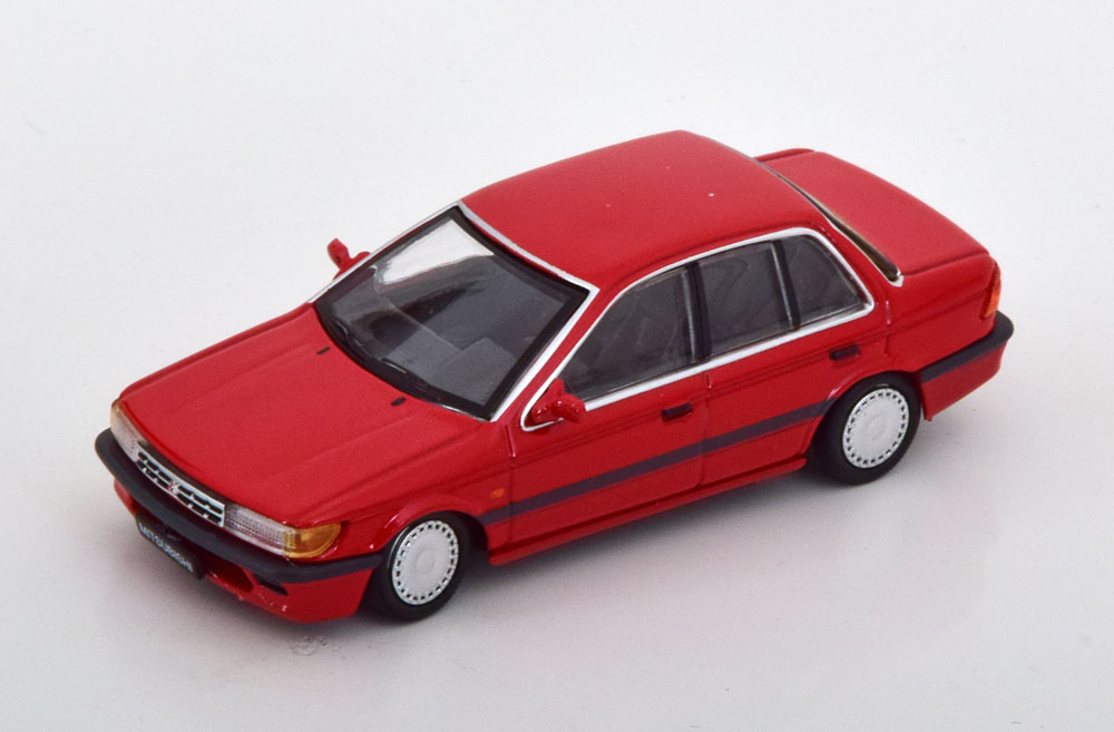 MITSUBISHI LANCER GTI 1988 RED (ДЛИНА МОДЕЛИ 6-10 СМ)