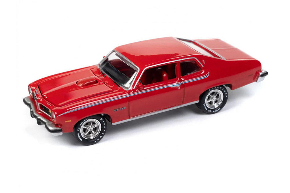 PONTIAC GTO BUCCANEER (1974), RED (ДЛИНА МОДЕЛИ 6-10 СМ)