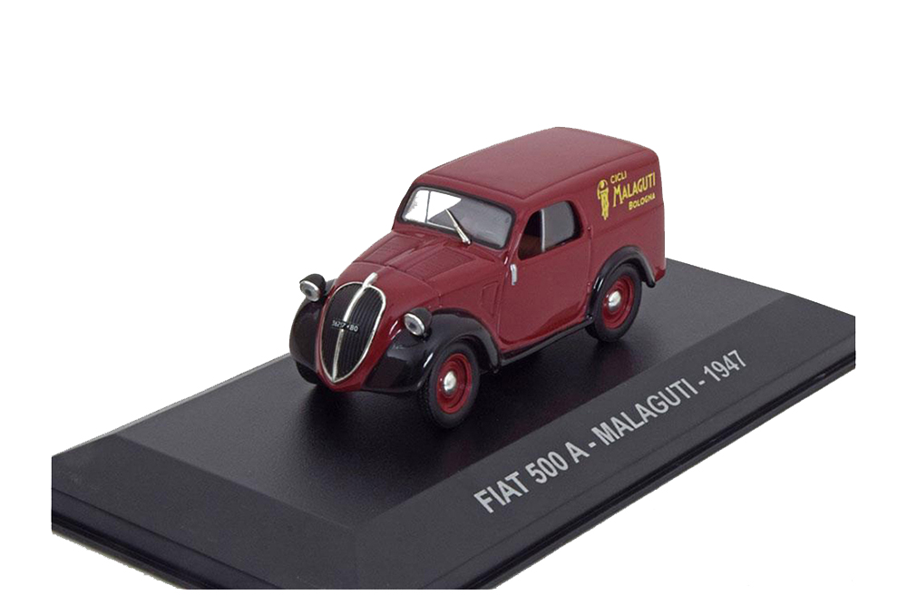 FIAT 500 A MALAGUTI 1947 RED BLACK