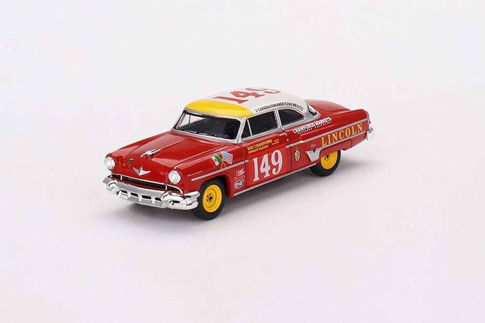 LINCOLN CAPRI 1954 CARRERA PANAMERICANA (ДЛИНА МОДЕЛИ 6-10 СМ)