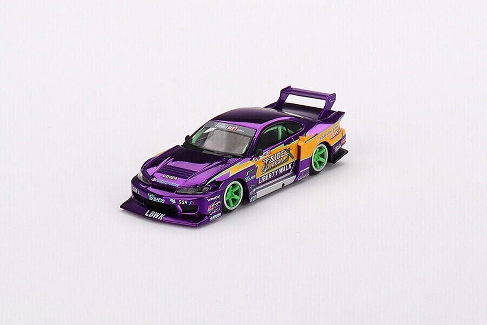 NISSAN S15 SILVIA LB-SUPER SILHOUETTE #555 FORMULA DRIFT JAPAN #576 (ДЛИНА МОДЕЛИ 6-10 СМ)