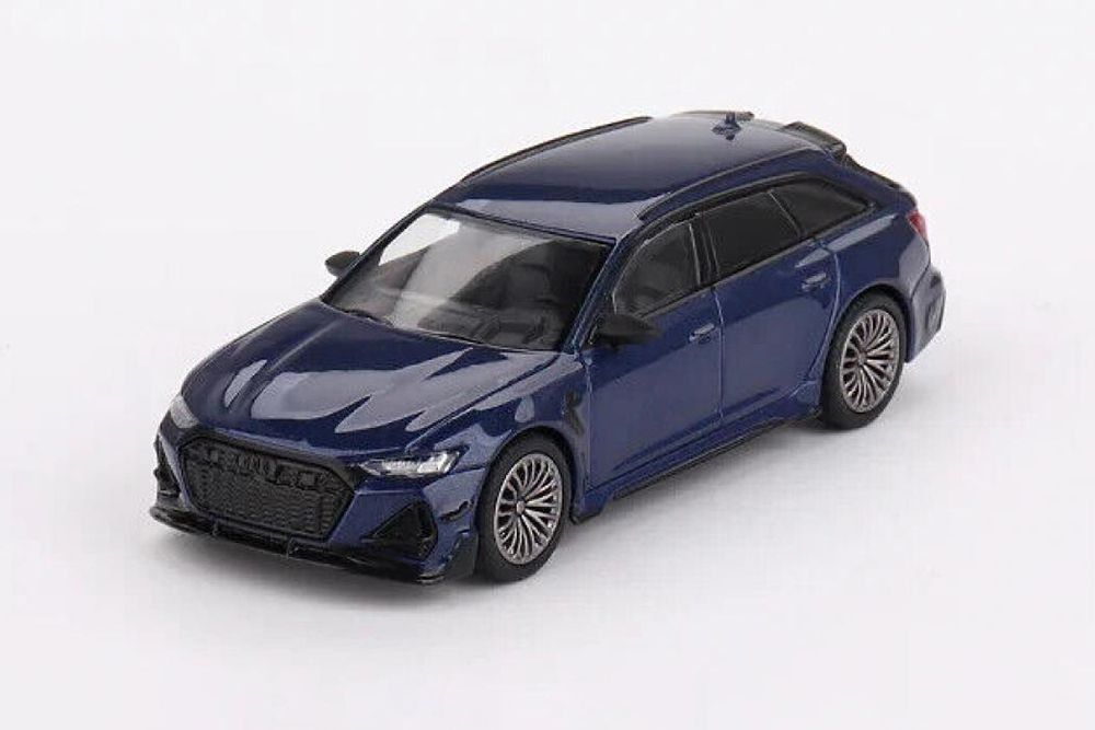 AUDI ABT RS6-R NAVARRA BLUE METALLIC (ДЛИНА МОДЕЛИ 6-10 СМ)
