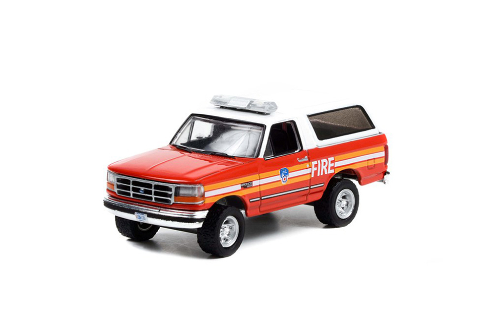 FORD BRONCO FIRE DEPARTMENT CITY OF NEW YORK (FDNY) 1996 (ДЛИНА МОДЕЛИ 6-10 СМ)