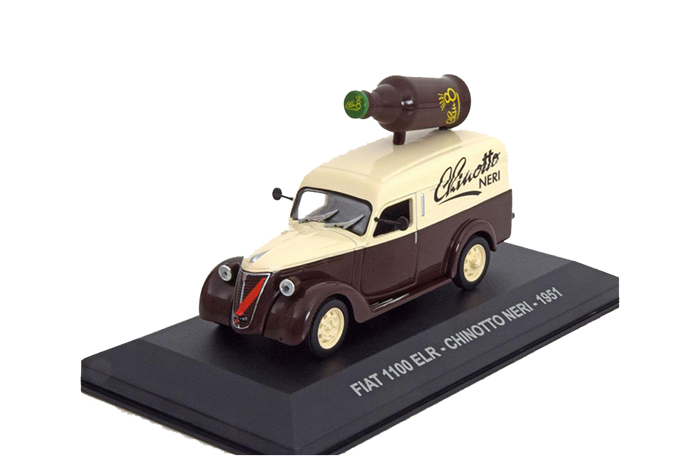 FIAT 1100 ELR CHINOTTO NERI 1951 BROWN CREME