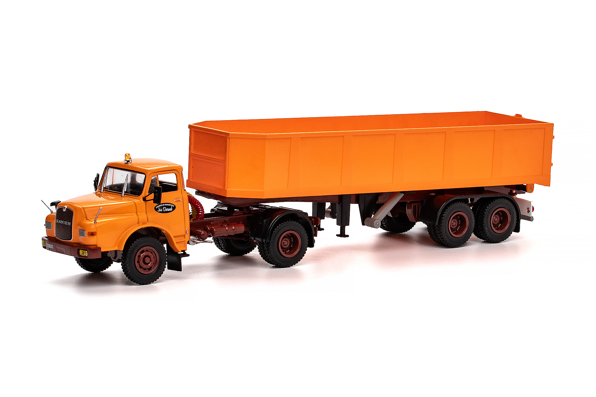 SAVIEM 19.280.H TB 1978 ORANGE / САВЬЕМ 19.280.H TB 1978 ОРАНЖЕВЫЙ
