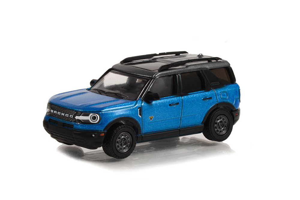 FORD BRONCO SPORT BADLANDS 2022 VELOCITY BLUE METALLIC (ДЛИНА МОДЕЛИ 6-10 СМ)