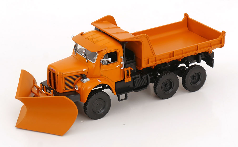 BERLIET GBC 8 6X6 CHASSE NEIGE DDE ORANGE