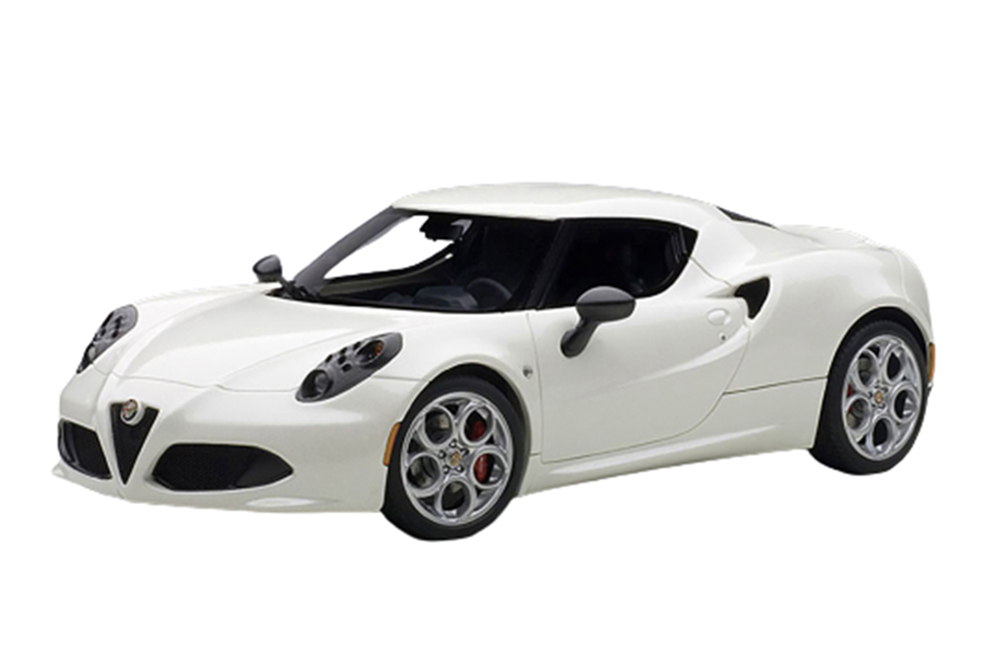 ALFA ROMEO 4C 2013 BIANCO MADREPERLA WHITE