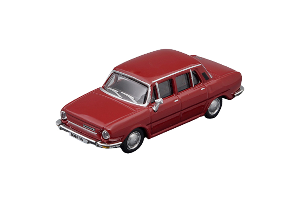 SKODA 110L 1973 CERVENA RUBINOVA DARK RED / SKODA 110L 1973 ЧЕРВЕНА РУБИНОВА ТЕМНО-КРАСНЫЙ