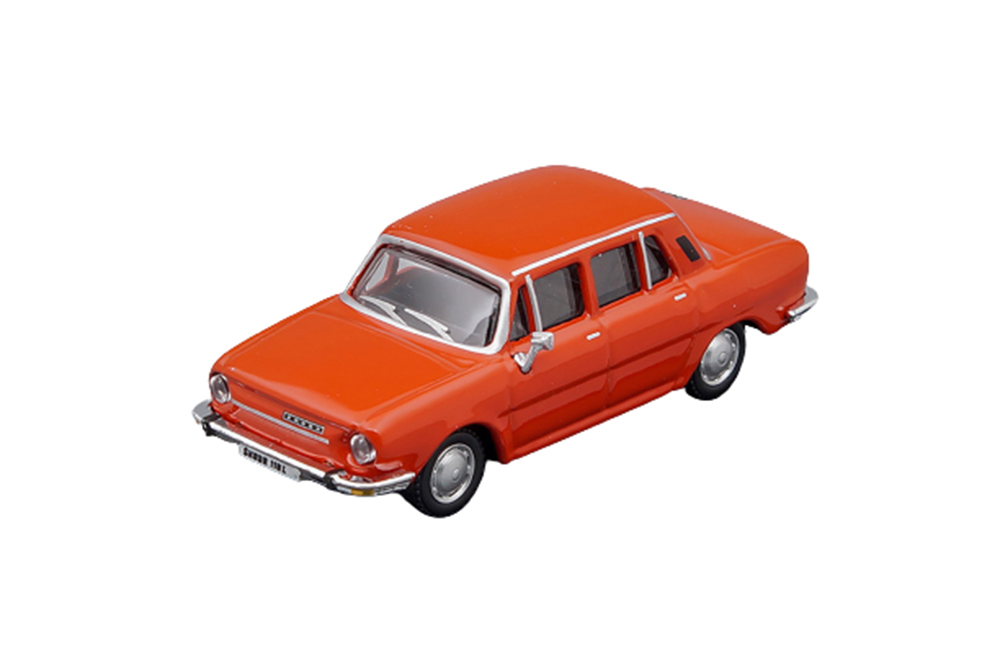 SKODA 110L 1973 CERVENA PAPRIKA ORANGE / SKODA 110L 1973 ЧЕРВЕНА ПАПРИКА ОРАНЖЕВАЯ