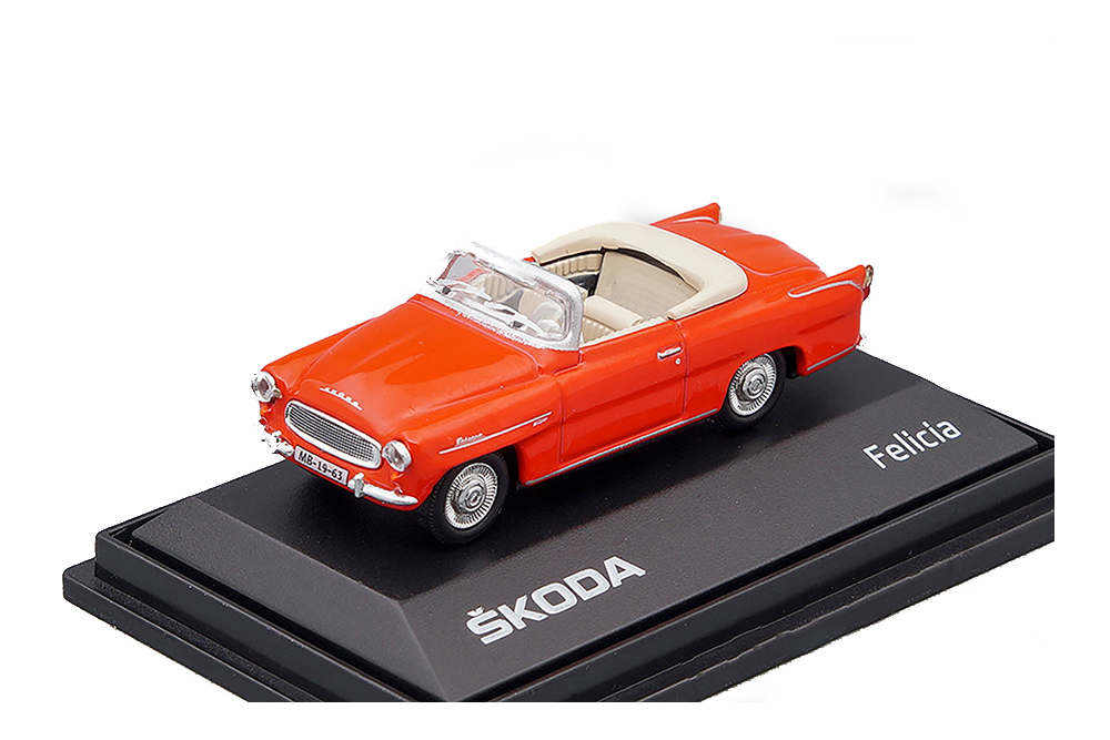 SKODA FELICIA ROADSTER 1963 CERVENA RED / ШКОДА ФЕЛИСИЯ РОДСТЕР 1963 CERVENA КРАСНЫЙ
