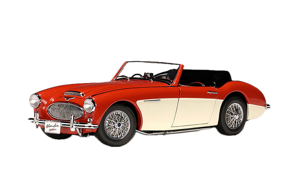 AUSTIN HEALEY 3000 MK II CONVERTIBLE 1959 RED WHITE